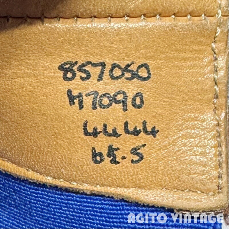 Tricker's Paul Smith Brown Blue Wingtip Chelsea Size 6.5