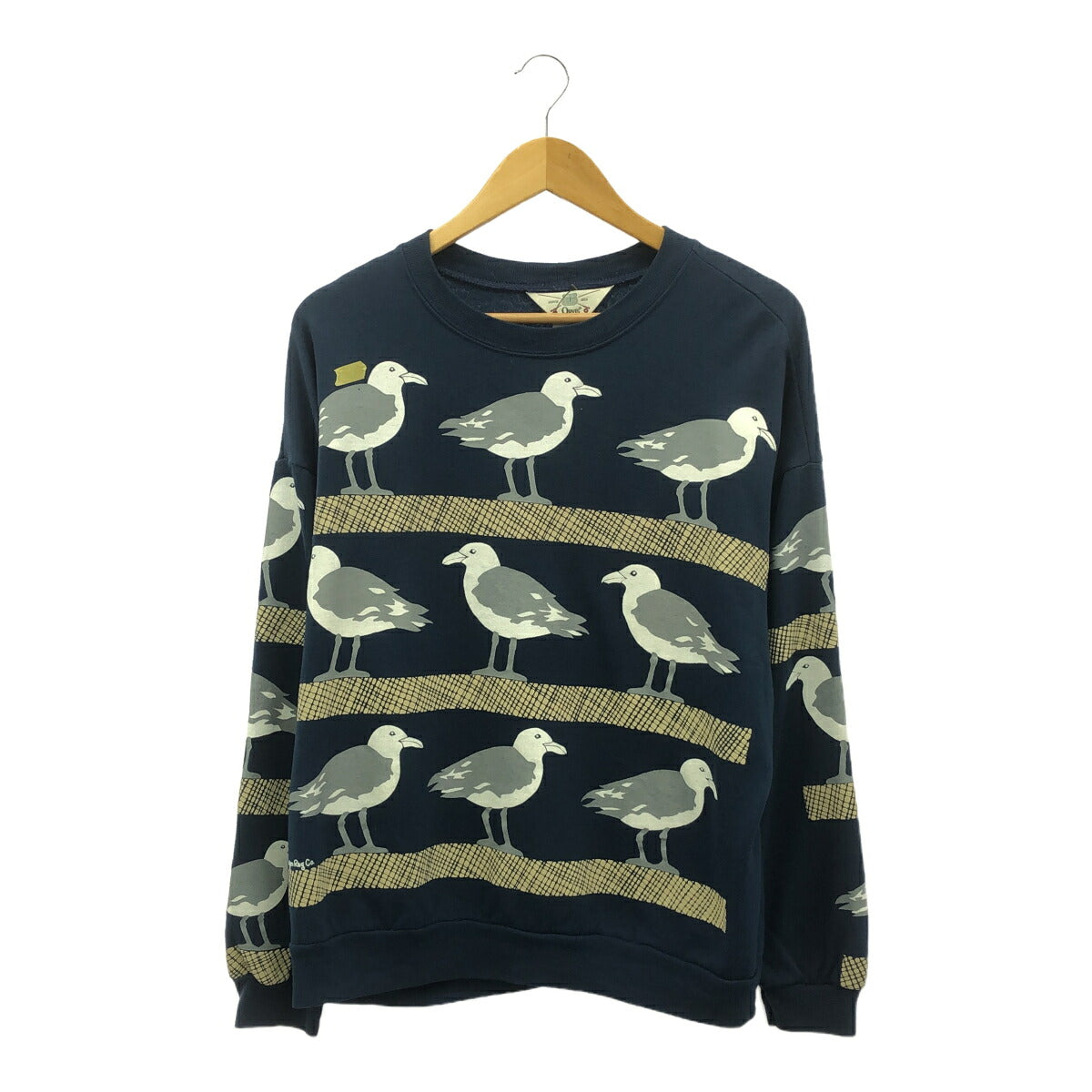 ORVIS 90s Michigan Rag Co. Seagull Sweatshirt Navy Size L