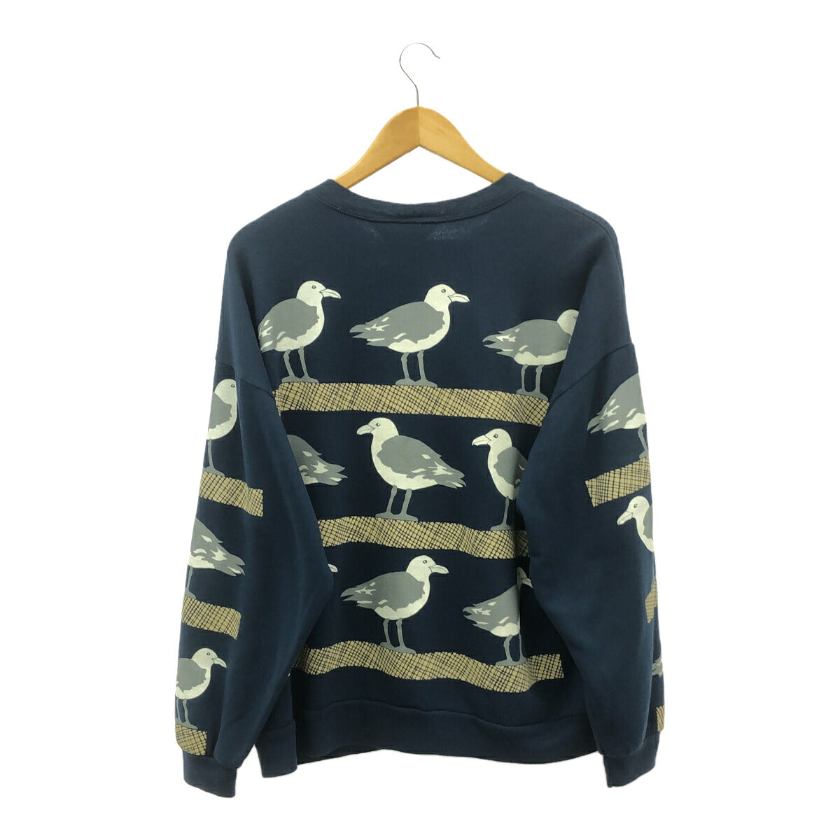 ORVIS 90s Michigan Rag Co. Seagull Sweatshirt Navy Size L