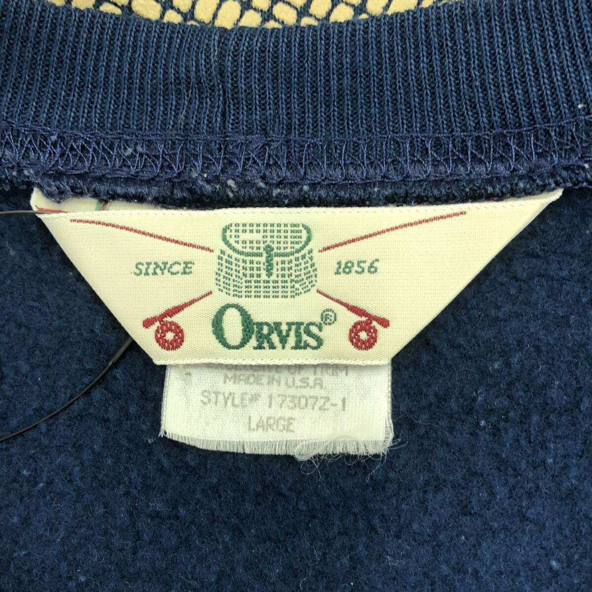 ORVIS 90s Michigan Rag Co. Seagull Sweatshirt Navy Size L