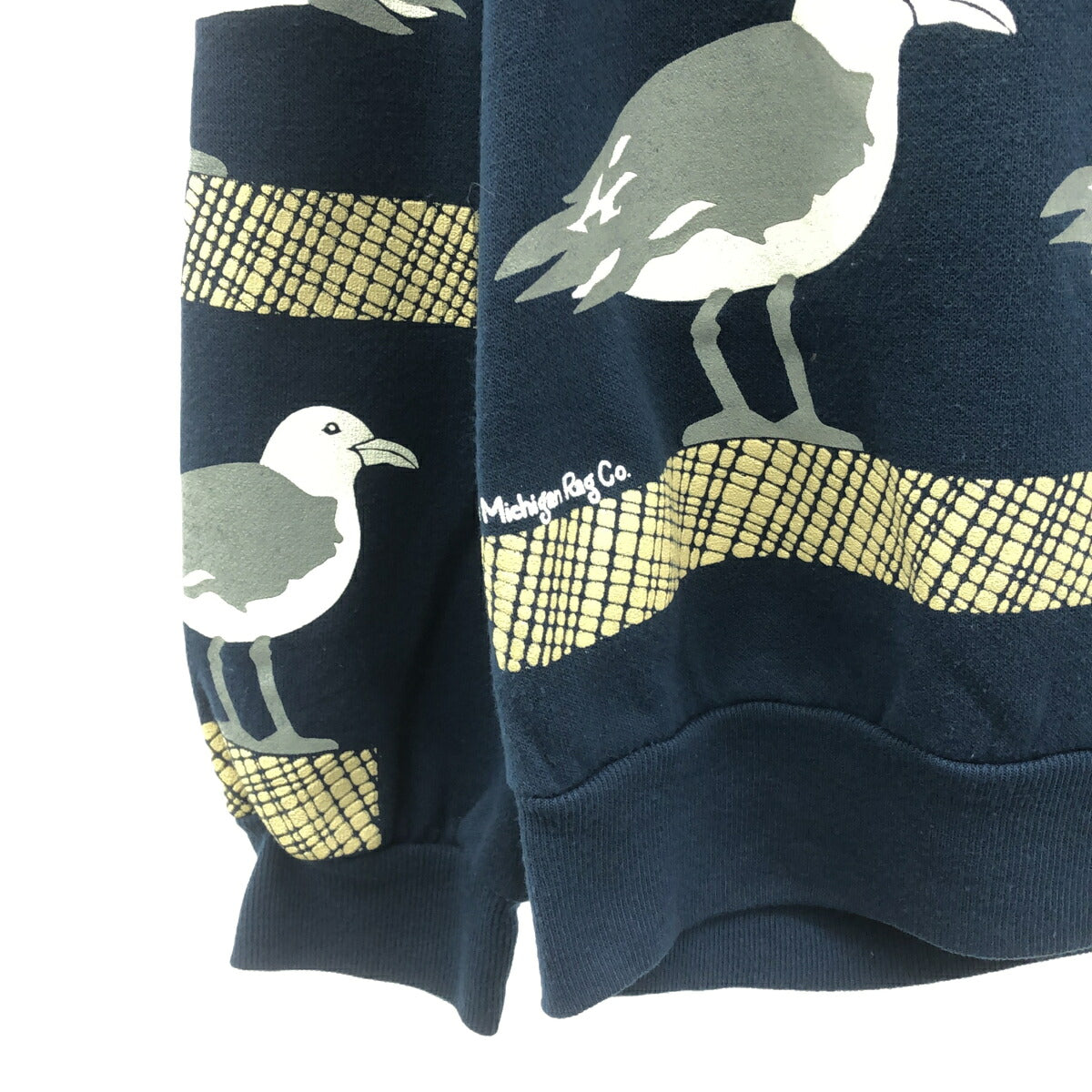 ORVIS 90s Michigan Rag Co. Seagull Sweatshirt Navy Size L
