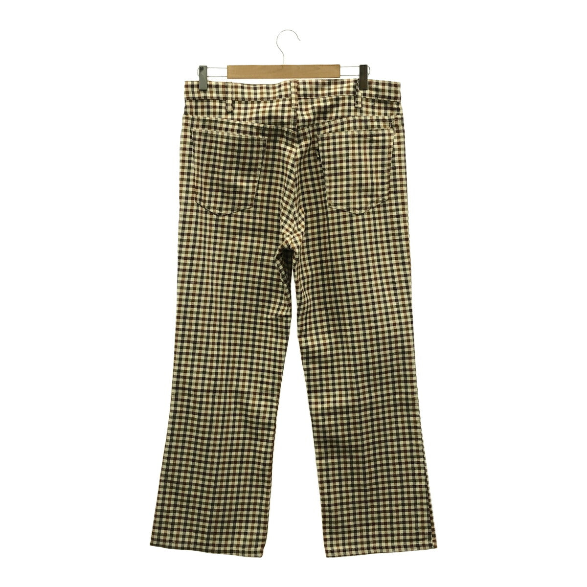 Levi's 70s STA-PREST Check Big E Boots Size W35