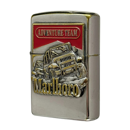 Zippo Marlboro Adventure Team 1998 Silver Lighter