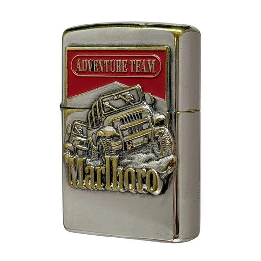 Zippo Marlboro Adventure Team 1998 Silver Lighter