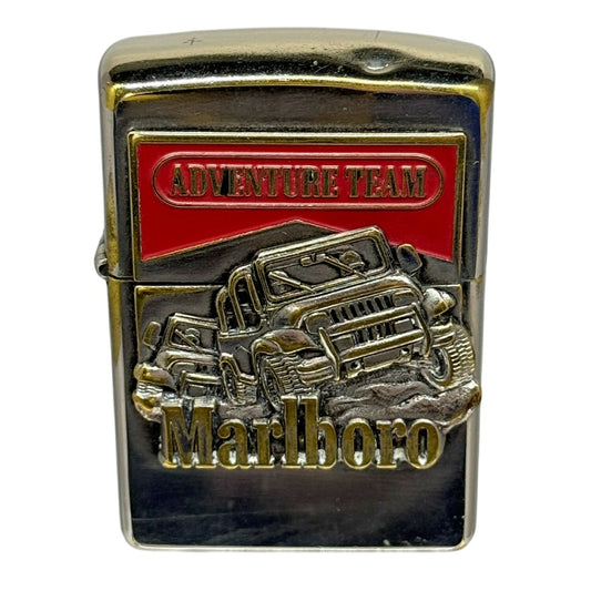 Zippo Marlboro Adventure Team 1998 Silver Lighter