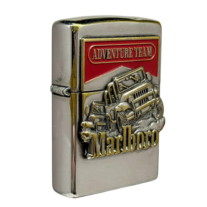 Zippo Marlboro Adventure Team 1998 Silver Lighter