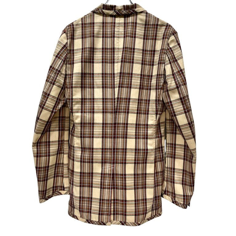 Comme des Garcons 14SS Hatching Piped Check Blazer Size S