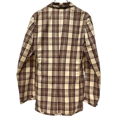 Comme des Garcons 14SS Hatching Piped Check Blazer Size S