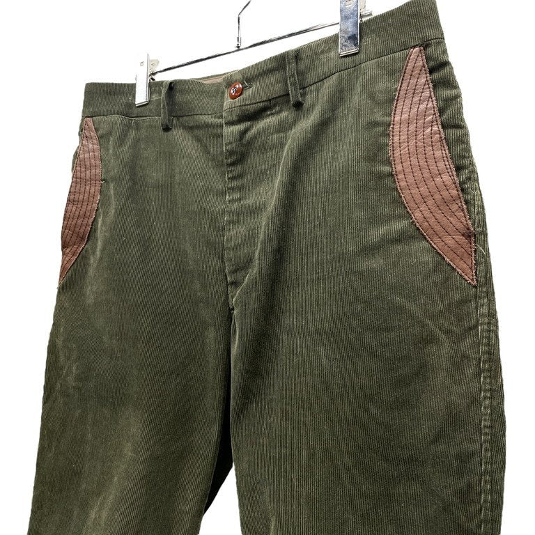 Comme des Garcons Junya Lthr Corduroy Cropped Pants Size S