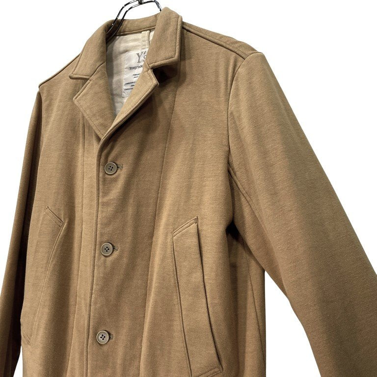 Y's Beige Cotton Wool 4-Button Blazer Size 3