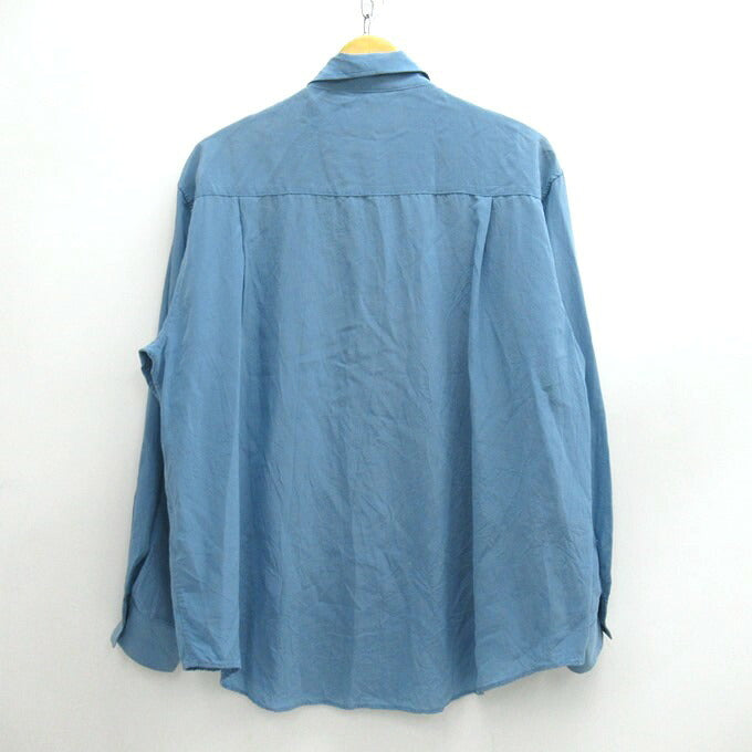 SADA Blue Silk Shirt Size F