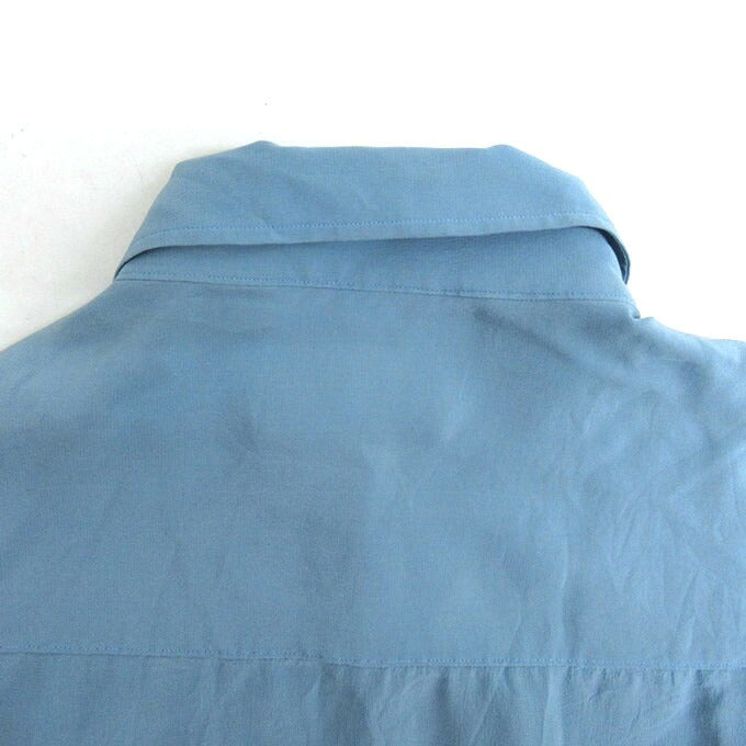 SADA Blue Silk Shirt Size F