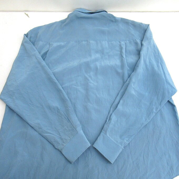 SADA Blue Silk Shirt Size F