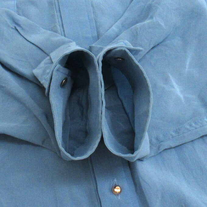 SADA Blue Silk Shirt Size F