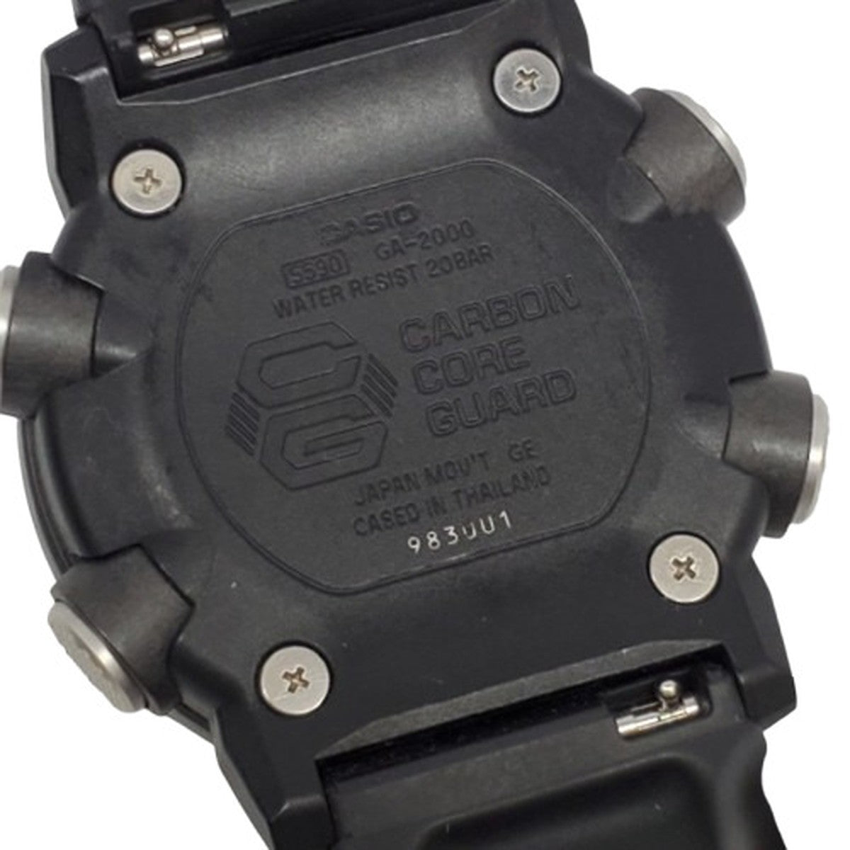 G-SHOCK GA-2000S-1AJF Ana-Digi Watch Black Size ONE SIZE