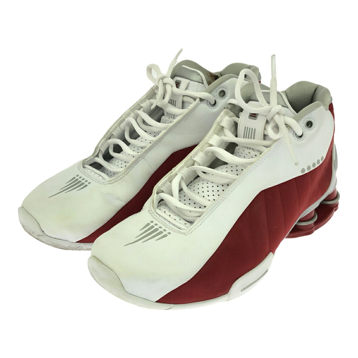 NIKE Shox BB4 Vince Carter Varsity Red Sneakers Size 9
