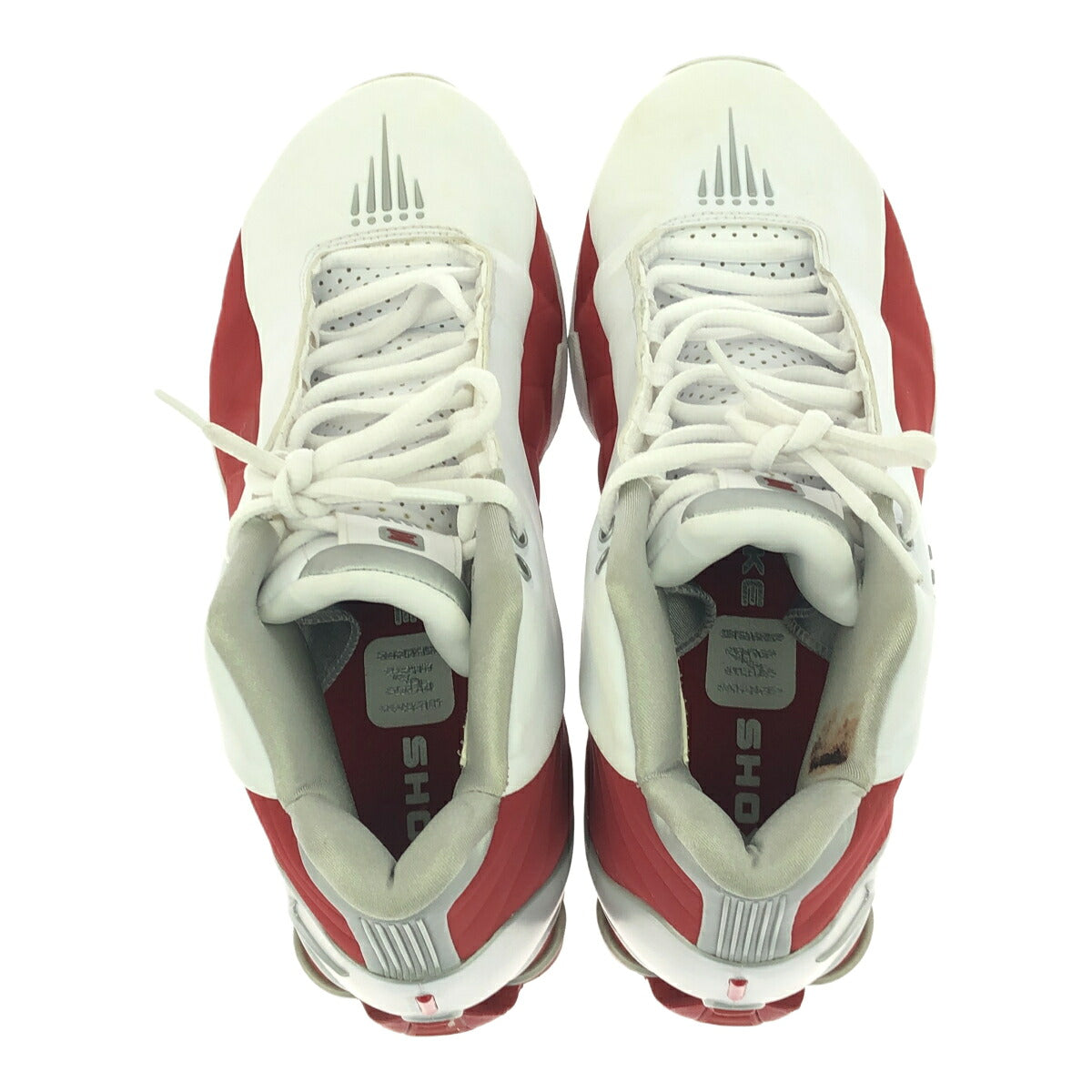 NIKE Shox BB4 Vince Carter Varsity Red Sneakers Size 9