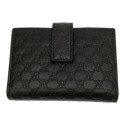 Gucci Brown Micro Guccissima Card Holder
