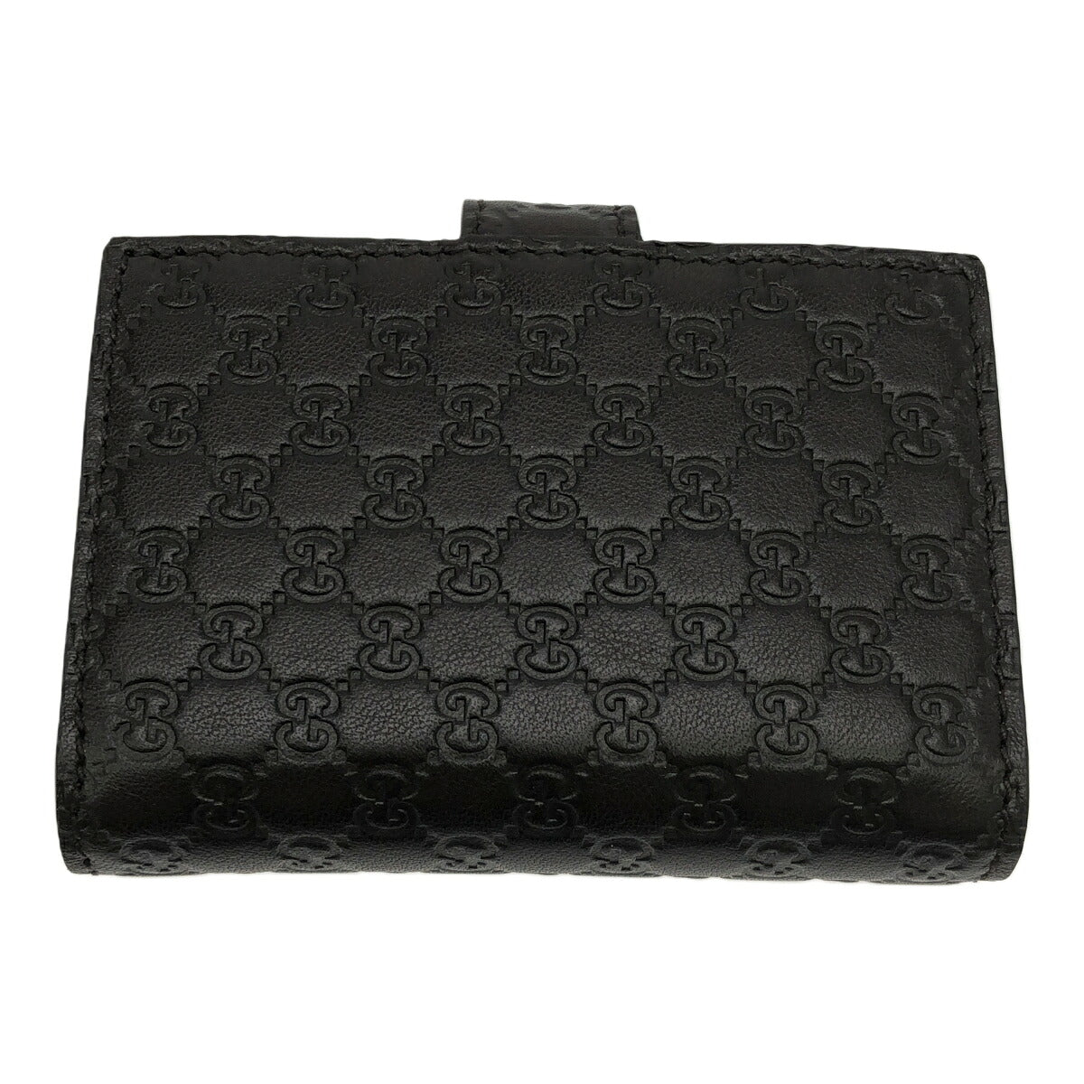Gucci Brown Micro Guccissima Card Holder