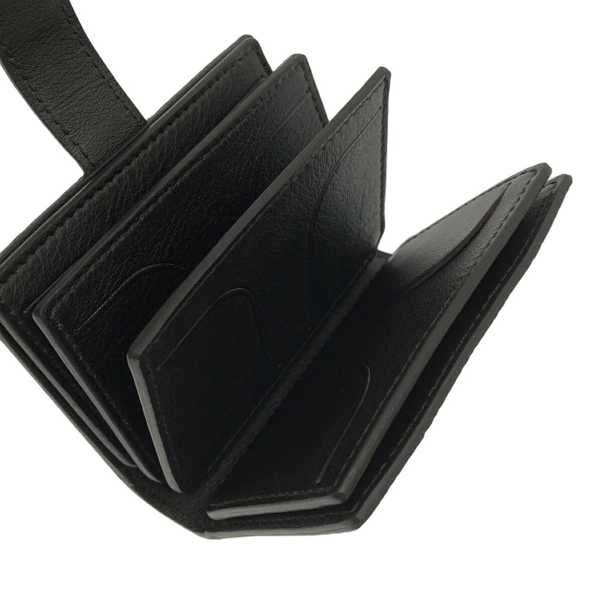 Gucci Brown Micro Guccissima Card Holder