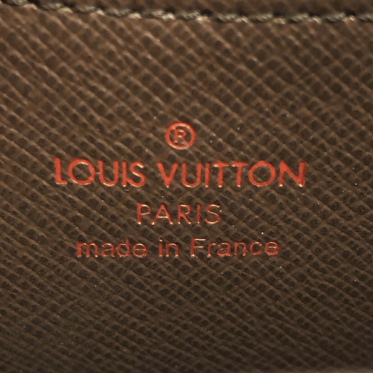 LOUIS VUITTON Damier Zippy Coin Purse Brown Size ONE SIZE