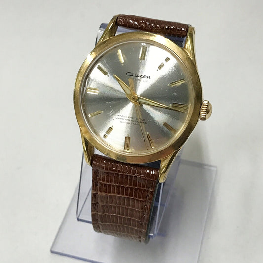 CITIZEN 5042047 Gold Brown Watch Size ONE SIZE