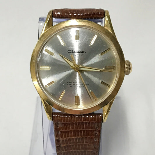 CITIZEN 5042047 Gold Brown Watch Size ONE SIZE