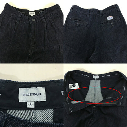 DESCENDANT DC-3 Denim Trousers Size 1