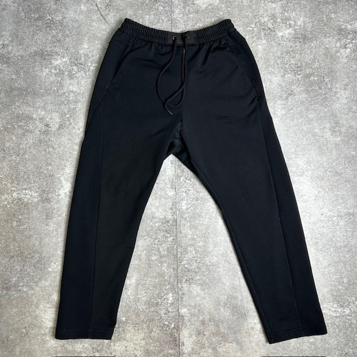 TATRAS SRL Series Polyester Track Pants Black Sweatpants Size 170