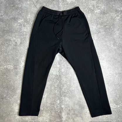 TATRAS SRL Series Polyester Track Pants Black Sweatpants Size 170