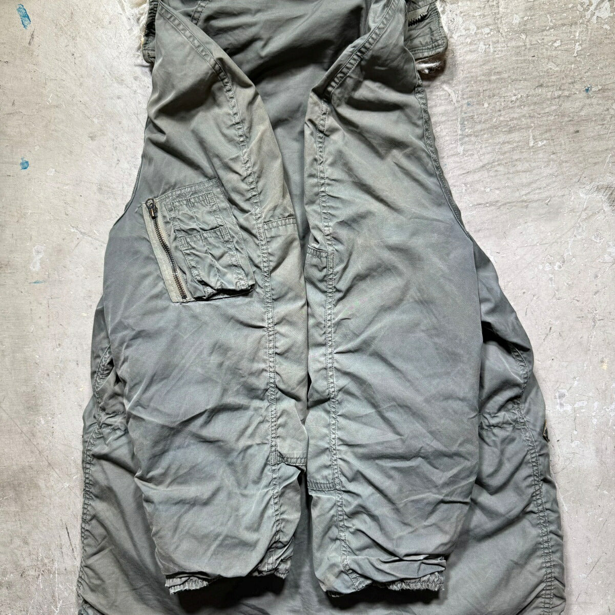 Vintage 70s USAF N-3B Khaki Flight Jacket Size M
