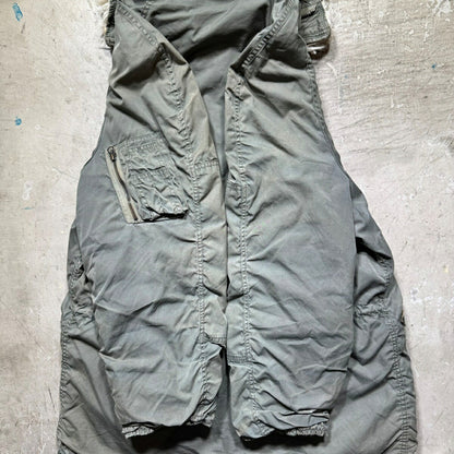 Vintage 70s USAF N-3B Khaki Flight Jacket Size M