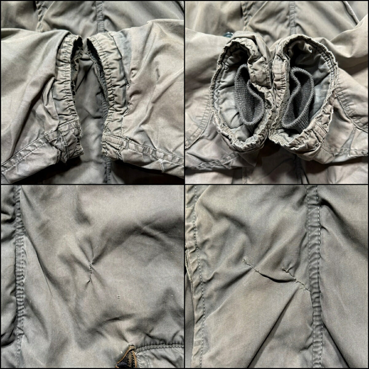 Vintage 70s USAF N-3B Khaki Flight Jacket Size M