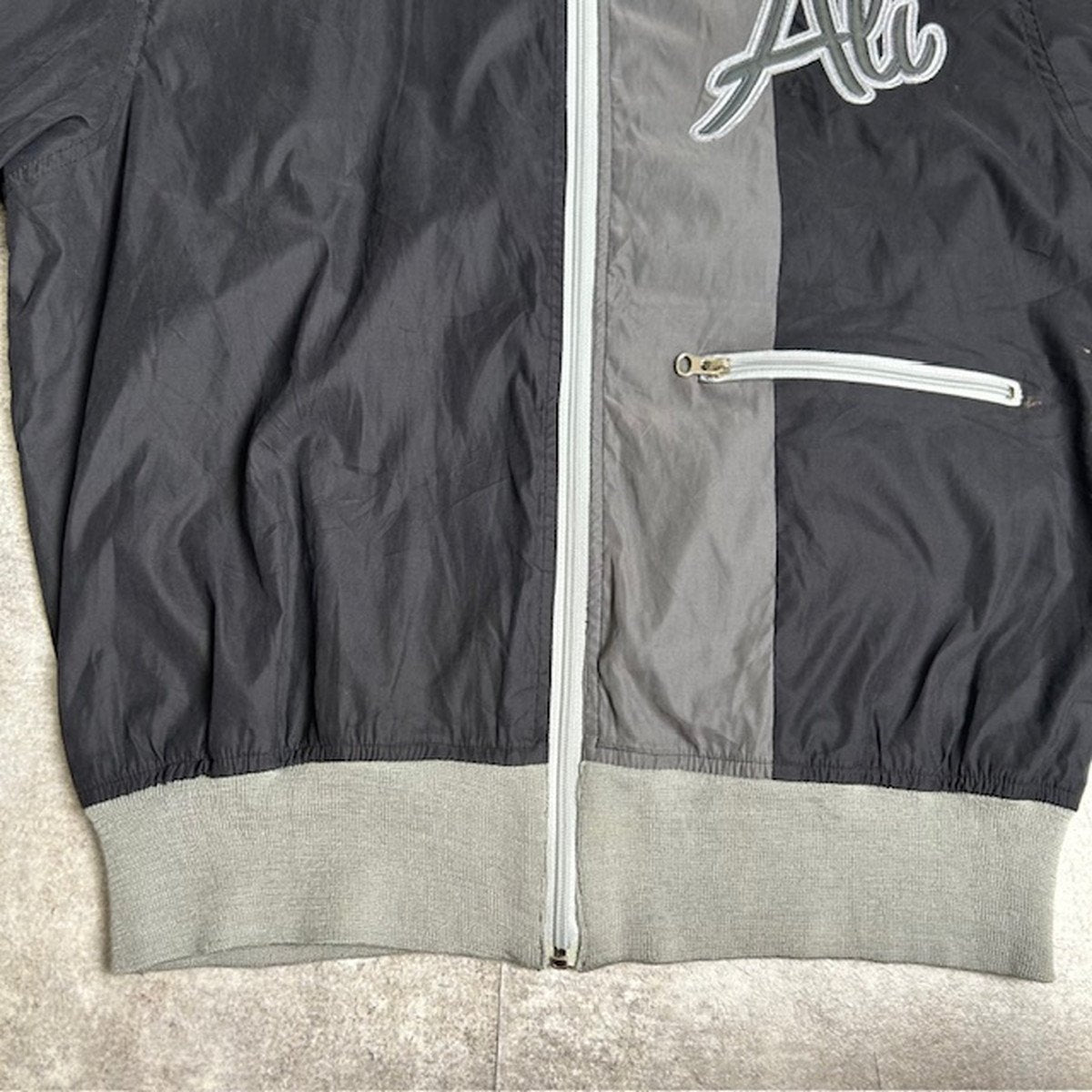 XL 90s Platinum Fubu Mohamad Ali Jacket Black Size XL