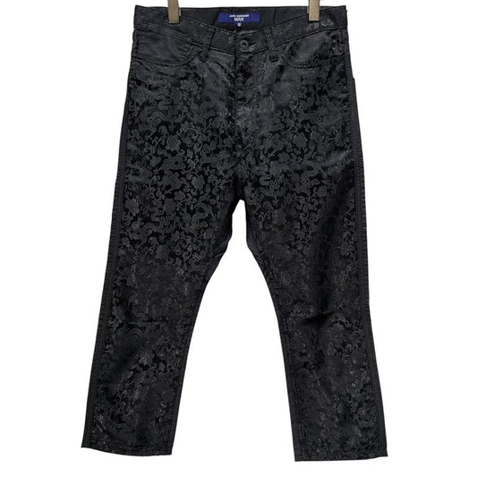 JUNYA WATANABE MAN 22SS Floral Jacquard Pants Black Size S