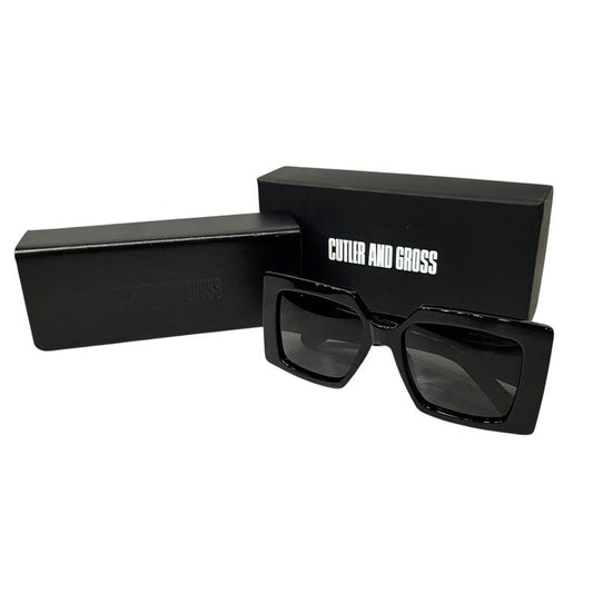 CUTLER AND GROSS x JUUN.J 22SS 1285 Black Sunglasses Size 54