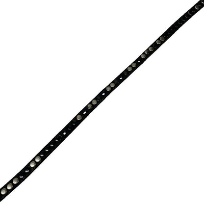 HTC BLACK Studded Double Wrap Belt Black Size ONE SIZE