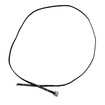 HTC BLACK Studded Double Wrap Belt Black Size ONE SIZE