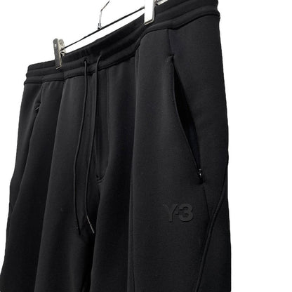 Y-3 U Track Pants Nylon Jersey Logo Zip Size XL