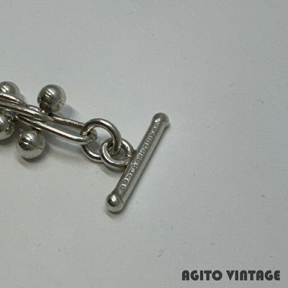 Vintage Mexican 925 Silver DNA Bracelet TAXCO Size 20CM