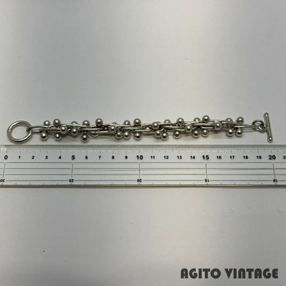 Vintage Mexican 925 Silver DNA Bracelet TAXCO Size 20CM