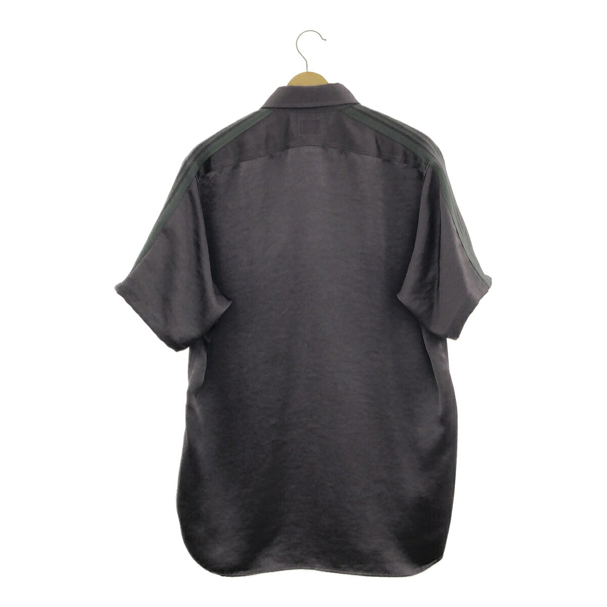 Needles NU Exclusive Poly Sateen S/S Work Shirt Size M