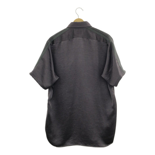 Needles NU Exclusive Poly Sateen S/S Work Shirt Size M