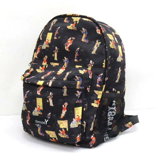 Ground Y x Kyosai Ukiyo-e Print Backpack Size ONE SIZE