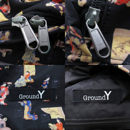 Ground Y x Kyosai Ukiyo-e Print Backpack Size ONE SIZE