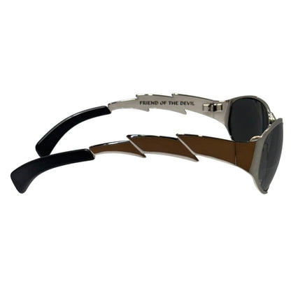 Grateful Dead Deadstock Silver Sunglasses Size ONE SIZE