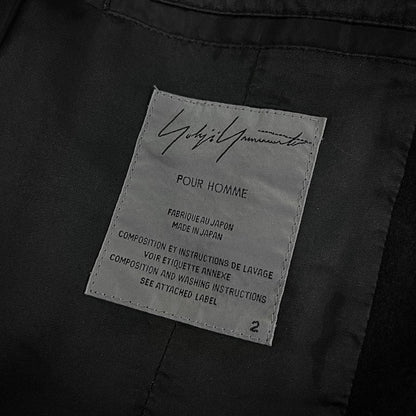 Yohji Yamamoto 15AW Leather Patchwork Blazer LOOK22 Size 2