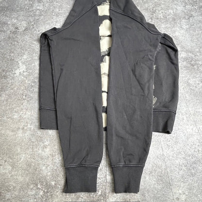 Diesel Maxi Logo Printed Sweatshirt Charcoal Gray Size M