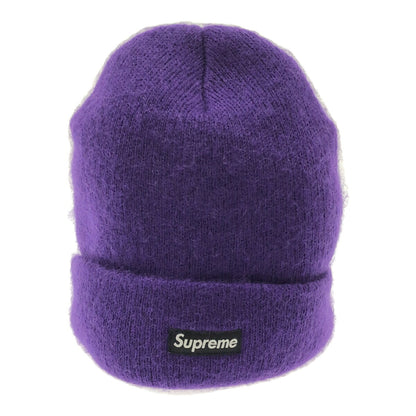 Supreme 24AW Mohair Knit Beanie Purple Size ONE