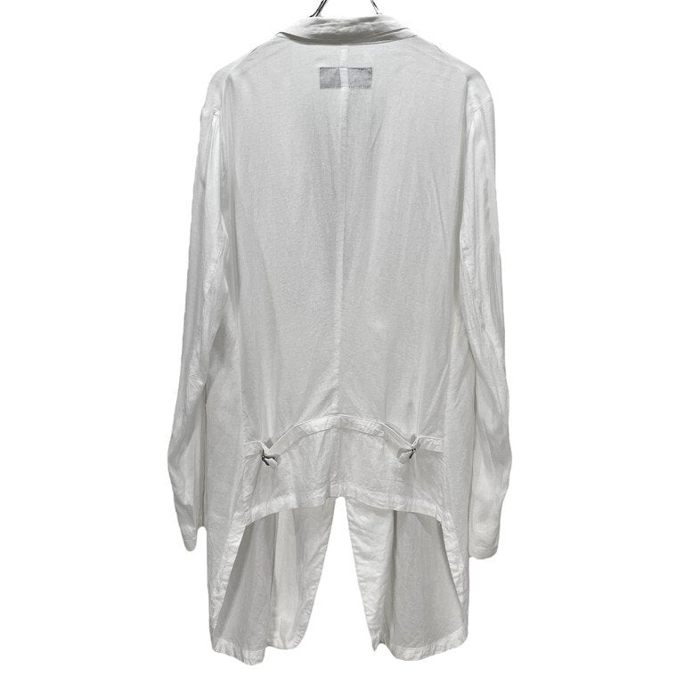 nude:masahikomaruyama Rayon Linen Long Coat White Size 44